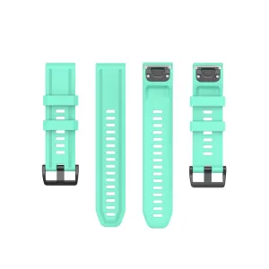 SILICONE Remienok Garmin Fenix 6S / 6S Pro / 6S Sapphire svetlozelený