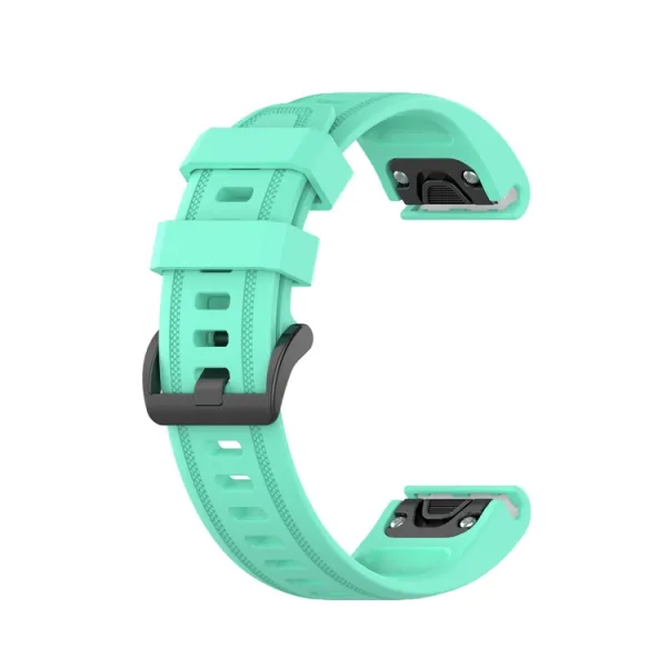 SILICONE Remienok Garmin Fenix 6S / 6S Pro / 6S Sapphire svetlozelený