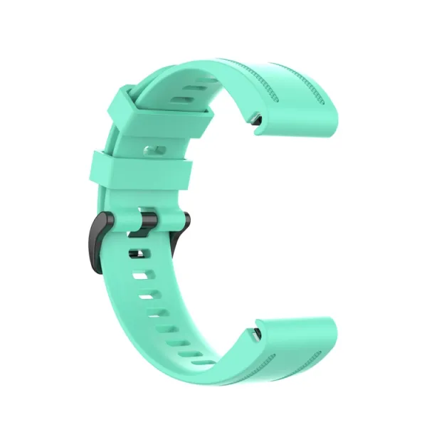 SILICONE Remienok Garmin Fenix 6S / 6S Pro / 6S Sapphire svetlozelený