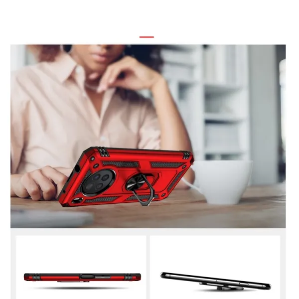 RING Ochranný obal pre Honor 50 Lite / Huawei Nova 8i červený