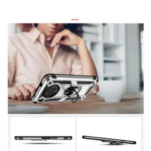 RING Ochranný obal pre Honor 50 Lite / Huawei Nova 8i strieborný