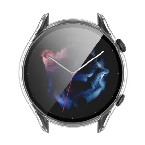 Obal s tvrdeným sklom pre Amazfit GTR 3 / GTR 3 Pro priehľadný
