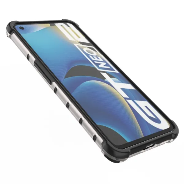 HONEYCOMB Ochranný kryt Realme GT Neo2 5G biely