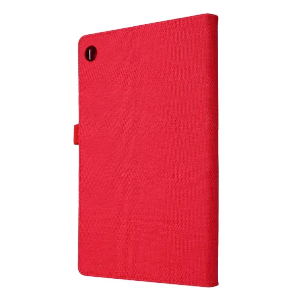 FABRIC Zaklápací obal pre Realme Pad červený
