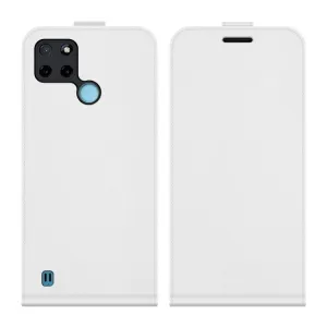 Vyklápacie puzdro Realme C21Y / C25Y biele