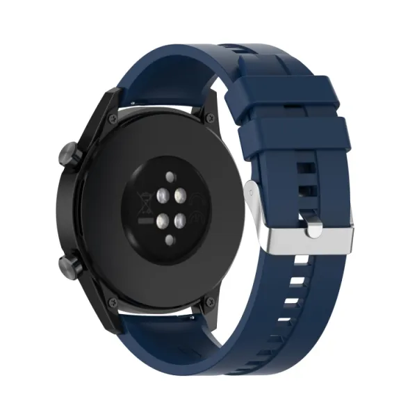 SILICONE Remienok Huawei Watch GT 3 42mm tmavomodrý