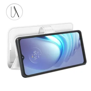 LITCHI Ochranný kryt pre Motorola Moto G50 biely