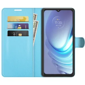 LITCHI Ochranný kryt pre Motorola Moto G50 modrý