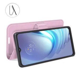 LITCHI Ochranný kryt pre Motorola Moto G50 ružový