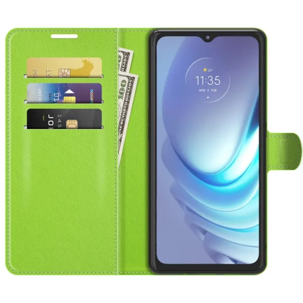 LITCHI Ochranný kryt pre Motorola Moto G50 zelený