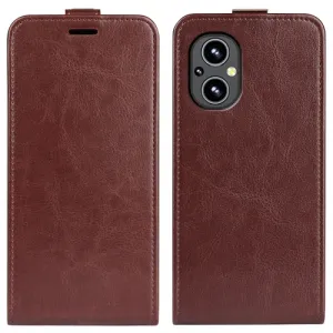 Vyklápacie puzdro OnePlus Nord N20 5G hnedé