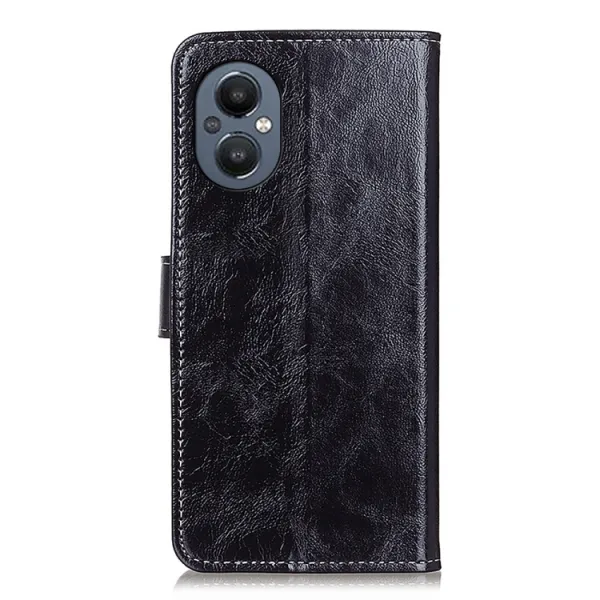 RETRO Peňaženkový obal OnePlus Nord N20 5G čierny