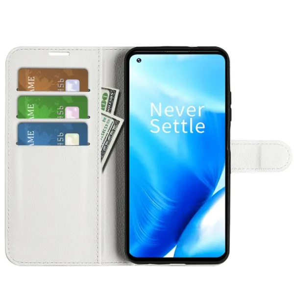 LITCHI Ochranný kryt pre OnePlus Nord N20 5G biely