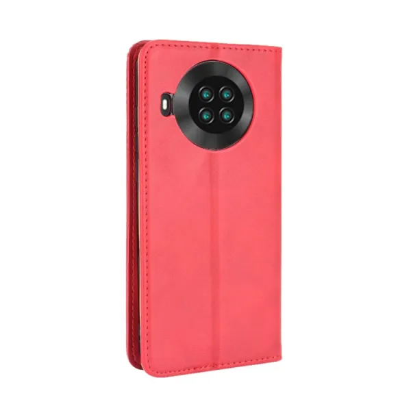 BUSINESS Peňaženkový kryt pre Cubot Note 20 / Note 20 Pro červený