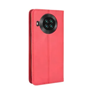 BUSINESS Peňaženkový kryt pre Cubot Note 20 / Note 20 Pro červený