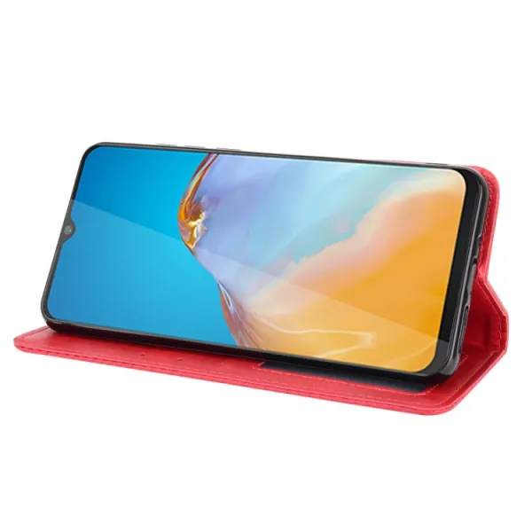 BUSINESS Peňaženkový kryt pre Cubot Note 20 / Note 20 Pro červený