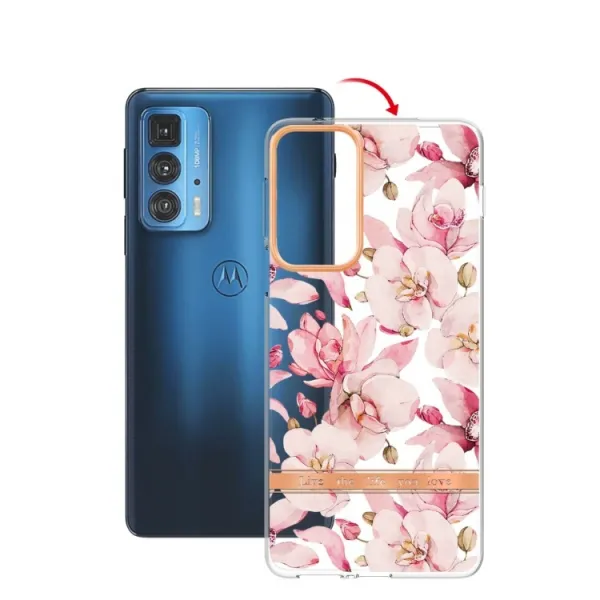 ELECTRO Ochranný kryt Motorola Edge 20 Pro PINK