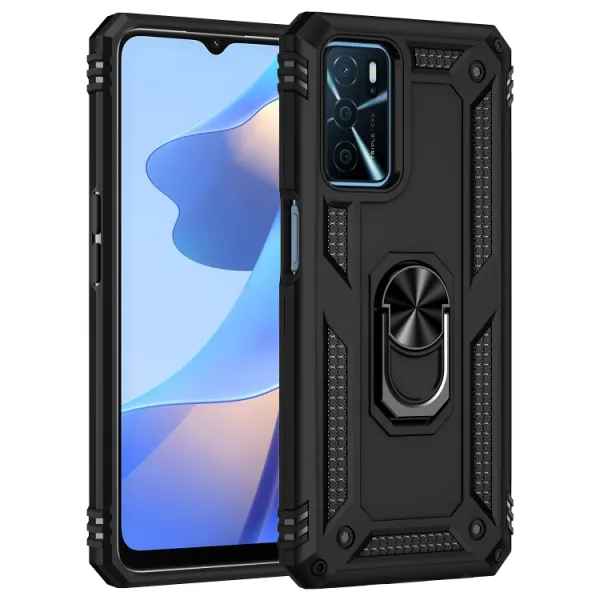 RING Ochranný obal pre Oppo A16 / A16s čierny