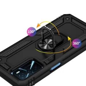 RING Ochranný obal pre Oppo A16 / A16s čierny