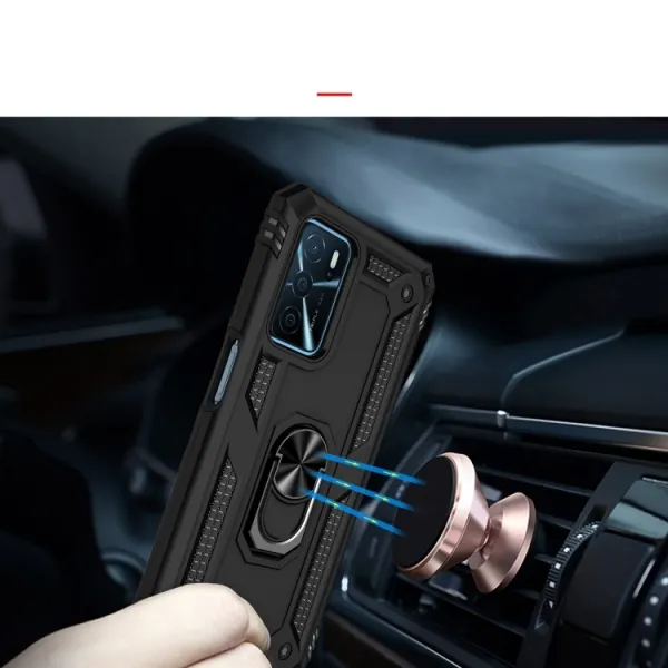 RING Ochranný obal pre Oppo A16 / A16s čierny