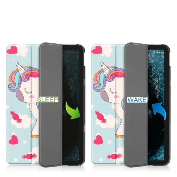 ART Zaklápací obal pre Nokia T20 UNICORN