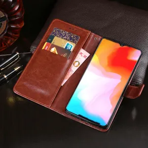 IDEWEI Peňaženkový kryt Cubot X20 Pro biely