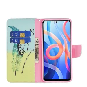 ART Peňaženkový kryt Xiaomi Poco M4 Pro 5G / Redmi Note 11S 5G FEATHER