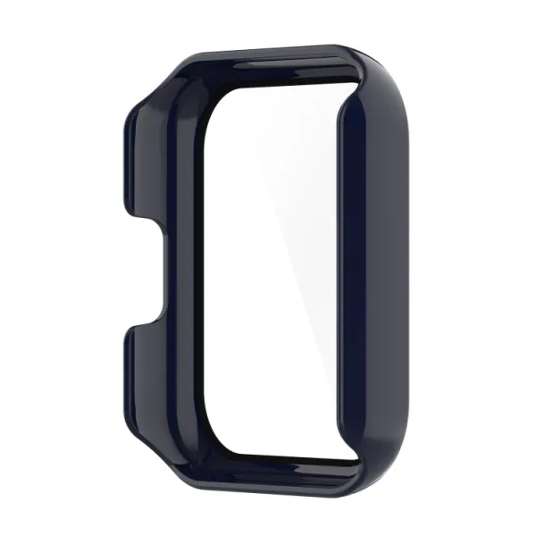 Plastový kryt s ochrannou fóliou pre Xiaomi Redmi Watch modrý