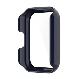Plastový kryt s ochrannou fóliou pre Xiaomi Redmi Watch modrý