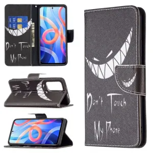 ART Peňaženkový kryt Xiaomi Poco M4 Pro 5G / Redmi Note 11S 5G DON´T TOUCH ME