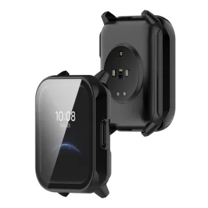Plastový kryt s ochrannou fóliou pre Xiaomi Redmi Watch modrý