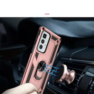 RING Ochranný obal pre Motorola Edge 20 Pro ružový