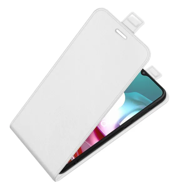 Vyklápacie puzdro Motorola Moto G10 / G20 / G30 biele