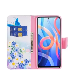 ART Peňaženkový kryt Xiaomi Poco M4 Pro 5G / Redmi Note 11S 5G BUTTERFLY