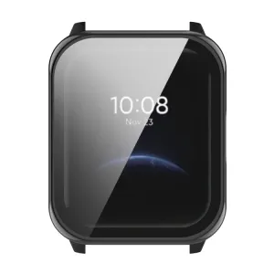 Plastový kryt s ochrannou fóliou pre Realme Watch 2 modrý