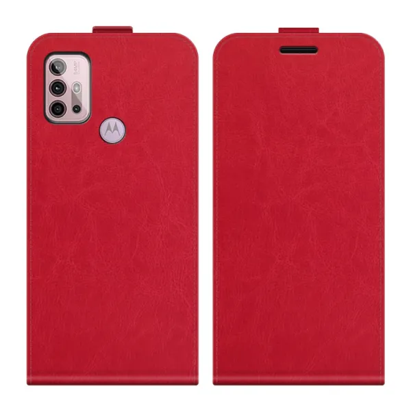 Vyklápacie puzdro Motorola Moto G10 / G20 / G30 červené