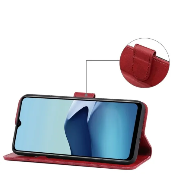 SMOOTH Peňaženkové puzdro Vivo Y20s červené
