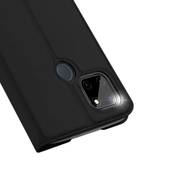 DUX Peňaženkový kryt Realme C21Y / C25Y čierny