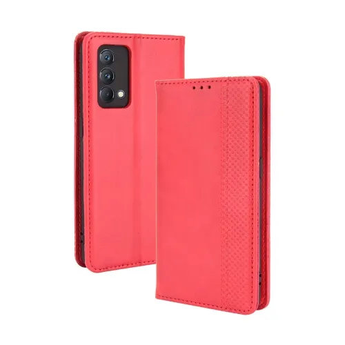 BUSINESS Peňaženkový kryt pre Realme GT Master Edition červený