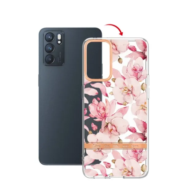 ELECTRO Ochranný kryt Oppo Reno6 5G PINK