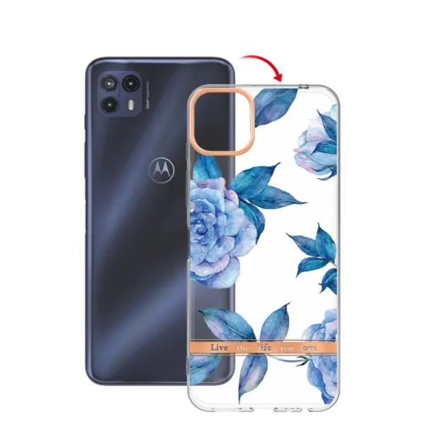 ELECTRO Ochranný kryt Motorola Moto G50 BLUE