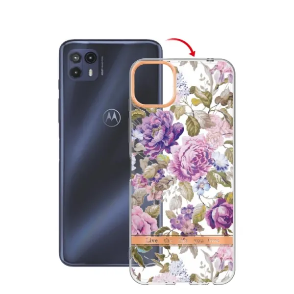 ELECTRO Ochranný kryt Motorola Moto G50 PURPLE