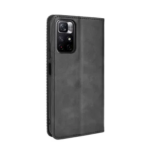 BUSINESS Peňaženkový kryt pre Xiaomi Poco M4 Pro 5G / Redmi Note 11S 5G čierny