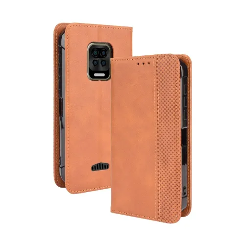 BUSINESS Peňaženkový kryt pre Doogee S59 / S59 Pro hnedý