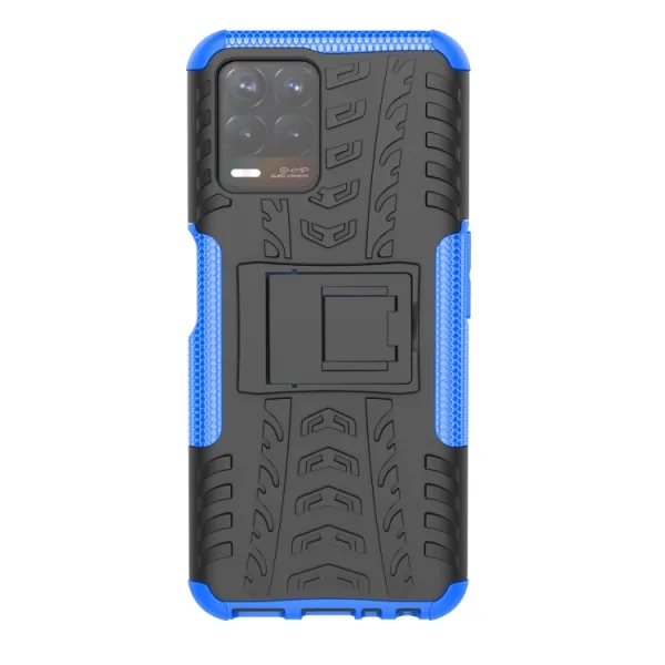 STAND Extra odolný obal Realme 8i modrý