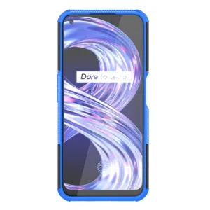 STAND Extra odolný obal Realme 8i modrý
