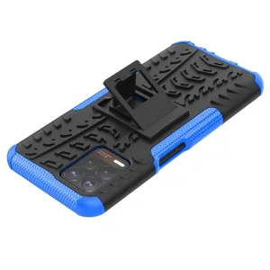 STAND Extra odolný obal Realme 8i modrý