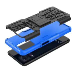 STAND Extra odolný obal Realme 8i modrý