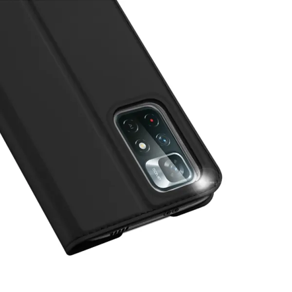 DUX Peňaženkový kryt Xiaomi Poco M4 Pro 5G / Redmi Note 11S 5G čierny