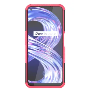 STAND Extra odolný obal Realme 8i ružový